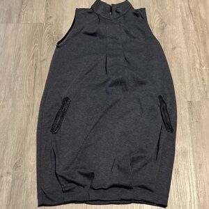 Fierce Mamas Chic Women's Sleeveless Dress - Dark Gray